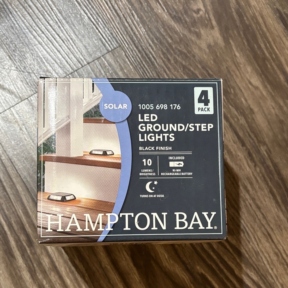 Hampton Bay LED Ground/Step Lights - 4 Pack